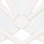 Jamie Young Lifestyle by JY Scroll Mirror in White Metal For Sale - Image 4 of 6