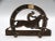 1930s 1930's English GIlt Brass Equestrian Letter Rack For Sale - Image 5 of 6