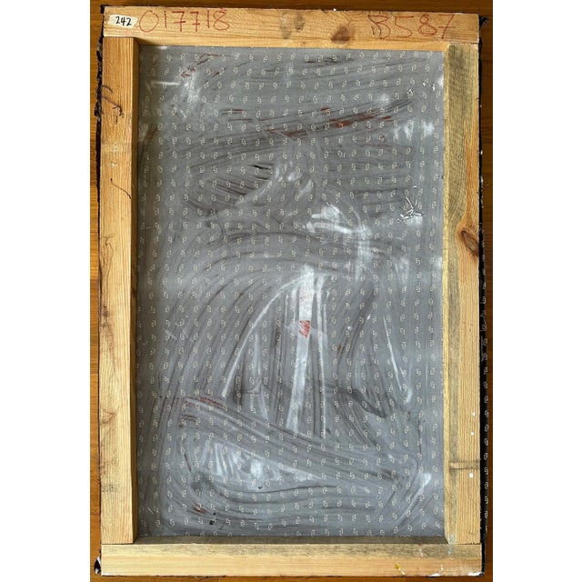 Late 20th Century Original Peter Keil Painting For Sale - Image 5 of 5