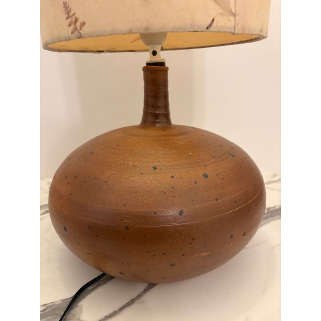 Tan Sandstone Lamp by Pierre Digan, 1960s For Sale - Image 8 of 10