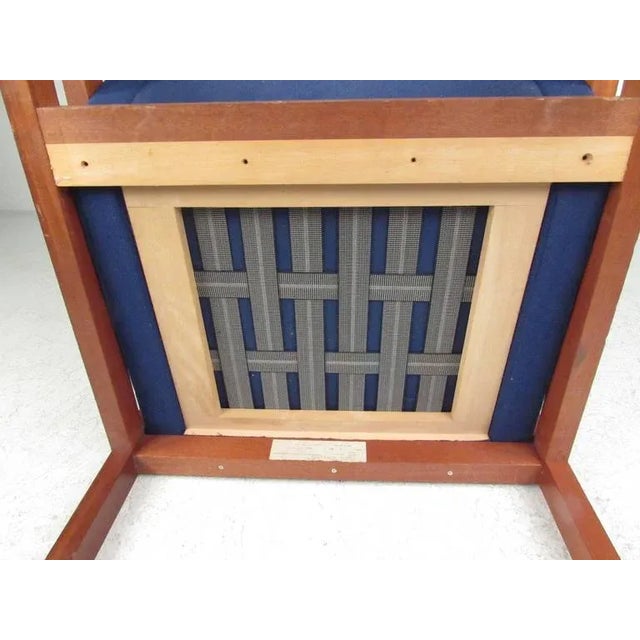 Scandinavian Modern Club Chairs by Otto Larsen for Ottsøborg Mobler - a Pair For Sale - Image 10 of 11