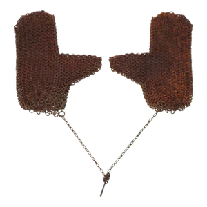 Medieval Iron Gauntlets of Mail, Ca. 1400 to 1600, Europe - a Pair