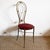 Mid-Century Modern Hollywood Regency Brass Chair attributed to Paolo Buffa, Italy, 1950s For Sale - Image 17 of 17