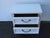French Shabby Chic Painted Nightstand Side End Table 6581 For Sale - Image 13 of 14