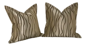 20" Square Jim Thompson Pillows - a Pair