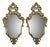 Carved Mecca Gilt Wood Mirrors, Set of 2 For Sale