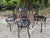 Mediterranean Francois Carre Antique Original Parisian Park Chairs, Circa 1880 - A Trio For Sale - Image 3 of 7