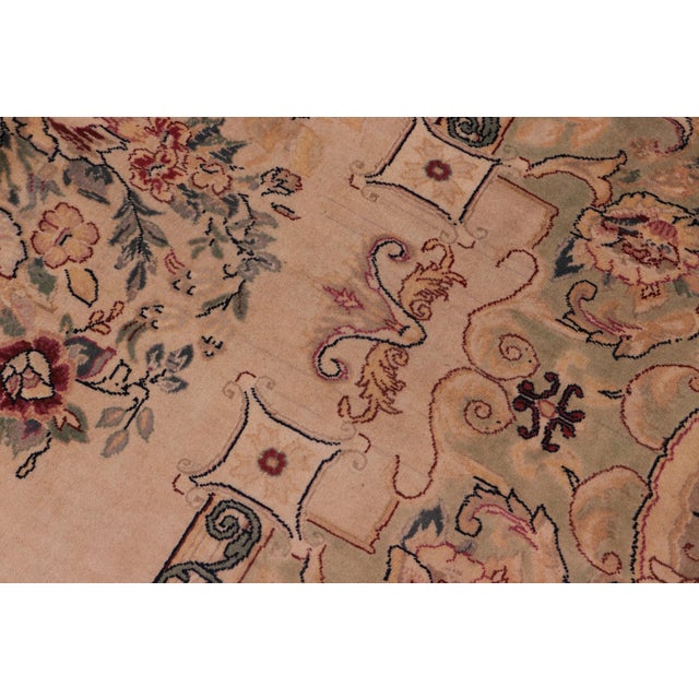 Designed with mesmerizing intricacy and gorgeous color palette, this hand-knotted masterpiece demonstrates the beauty and...