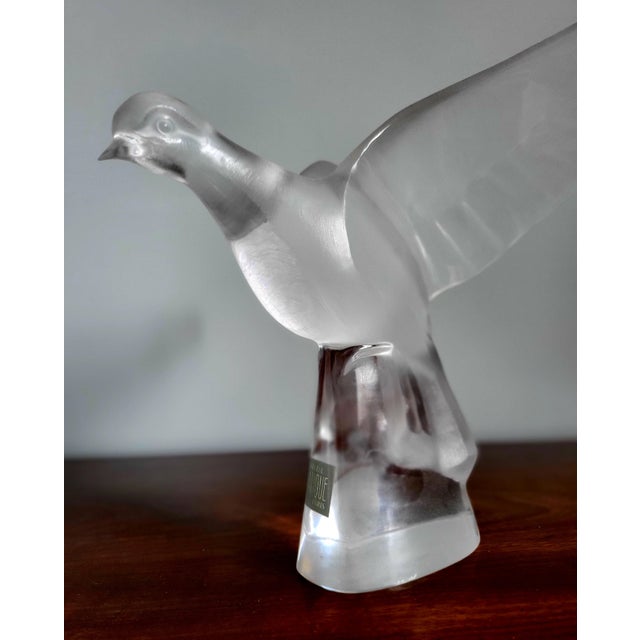 Large Oiseau de Feu Sculpture from Lalique For Sale - Image 5 of 7