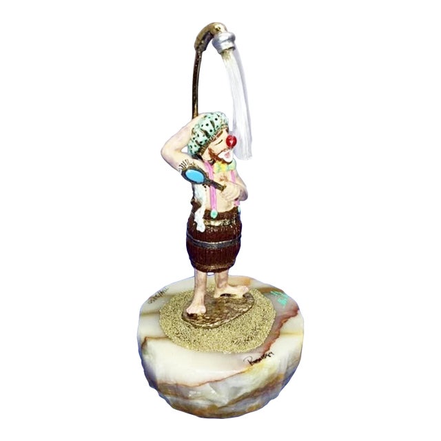 1980s O Solo Mio by Ron Lee Collectable Hobo Figurine For Sale