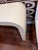 1980's Off White Laminate Waterfall Console Table. For Sale - Image 15 of 18