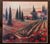 Late 20th Century Signed Fronckowiak "Poppies of Toscano I & II" Framed Fine Art Print Pair For Sale - Image 14 of 18