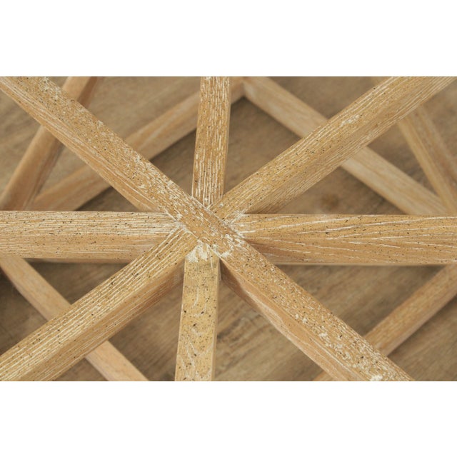 2010s Elk Home 'Axes Collection' Square Glass Top Coffee Table For Sale - Image 9 of 13