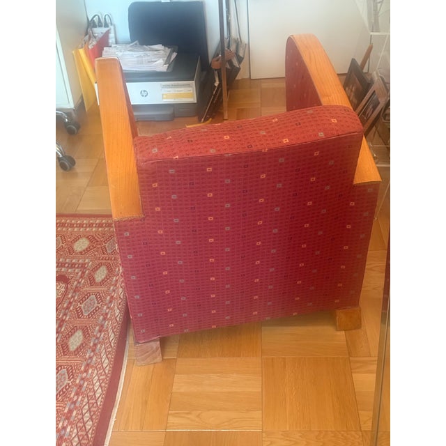 Pair of 1930s Danish Deco Club Chairs For Sale - Image 4 of 5