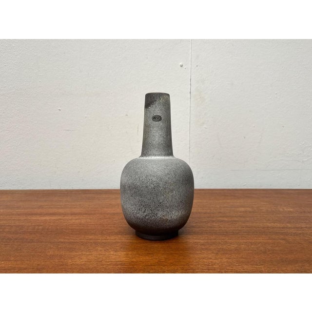 Mid-Century German Minimalist Studio Pottery Vase from Fritz Van Daalen, 1960s For Sale - Image 10 of 17