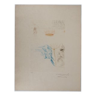 Salvador Dali, Tristan's Testament, 1970, Engraving For Sale