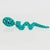 Richard Kerr Turquoise Jeweled Earrings For Sale In Atlanta - Image 6 of 6
