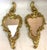 Vintage Sweet Petite Gold Scroll Wall Mirrors- A Pair For Sale - Image 12 of 14