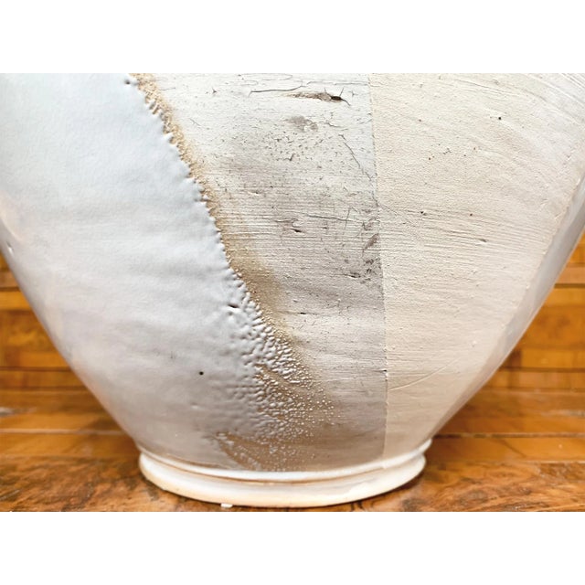 Thom Lussier Colorblock Glaze Ceramic Vessel #2 For Sale - Image 9 of 10