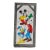 Vintage Self-Framed Tin Litho Disney Character Salvaged Display Panel For Sale