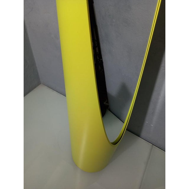 Floor Mirror Model Unghia Nail Lipstick in Lime For Sale - Image 6 of 16