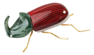 Rhinoceros Beetle Sculpture by Mambo Unlimited Ideas