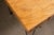 Wood Vintage Oak Card Catalog on Hairpin Legs For Sale - Image 7 of 9