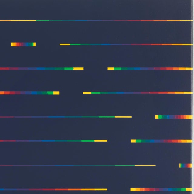 1980s Paolo Minoli, Stella del Nord, Acrylic on Canvas, 1989-1990 For Sale - Image 5 of 10