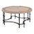 Industrial Round Cocktail Table For Sale