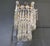 Waterfall 2 Tier Crystal Chandelier, 1920s For Sale - Image 3 of 8