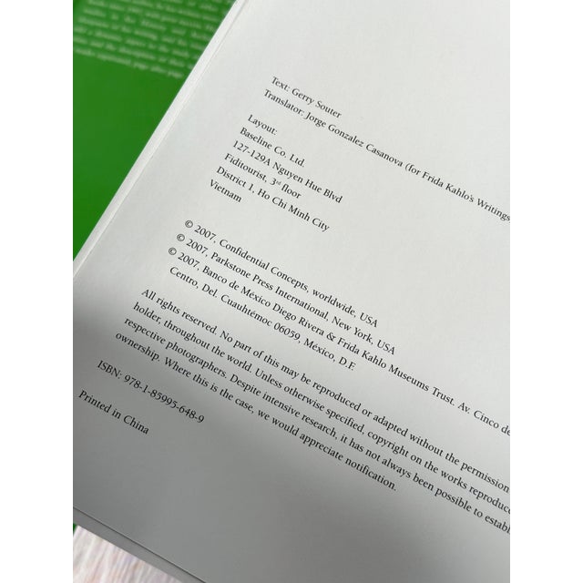 2000 - 2009 Rare Frida Kahlo and Diego Rivera Illustrated Book Set by Gerry Souter For Sale - Image 5 of 8