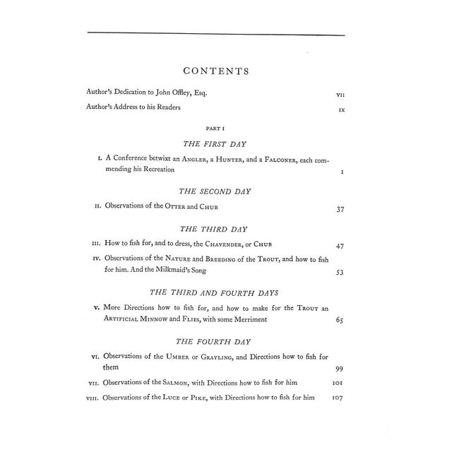 "The Compleat Angler Or, the Contemplative Man's Recreation" 1938 Walton, Isaak For Sale In New York - Image 6 of 11