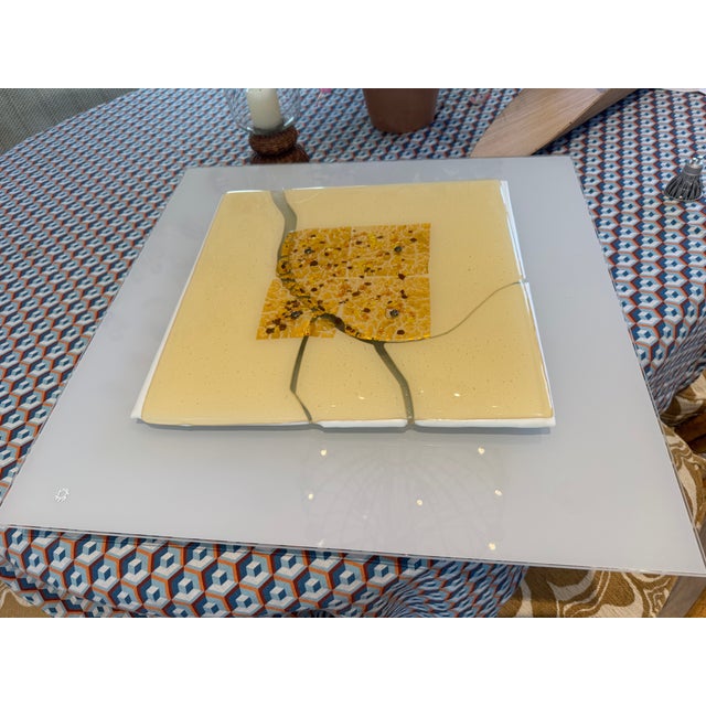 2000 - 2009 Pair of Italian Art Glass Wall Sconces For Sale - Image 5 of 6