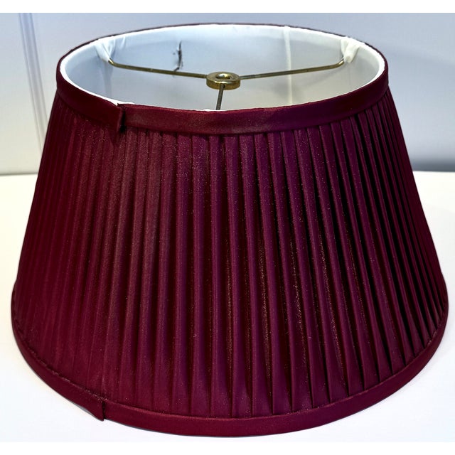 Hand Painted Ceramic Table Lamp, Bouillotte Style For Sale - Image 11 of 18