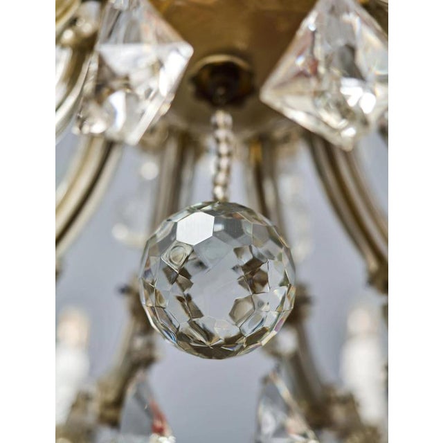 Large Crystal Maria Theresa 18-Light Chandelier For Sale - Image 12 of 13
