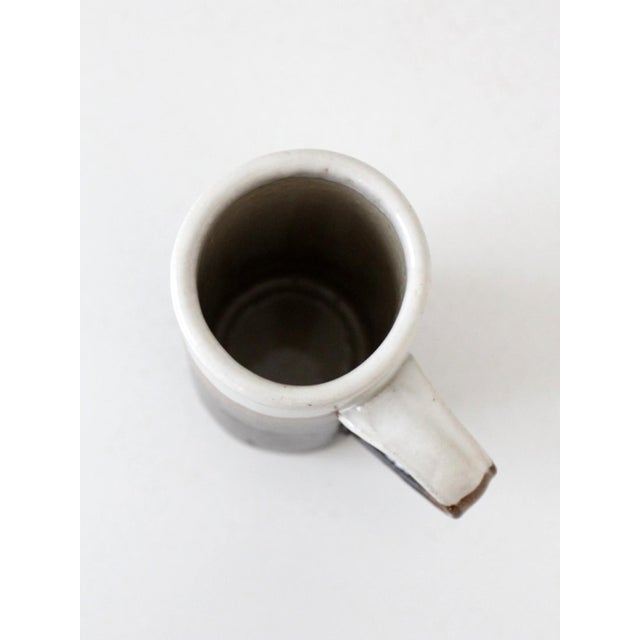 Vintage Studio Pottery Mug For Sale - Image 6 of 10