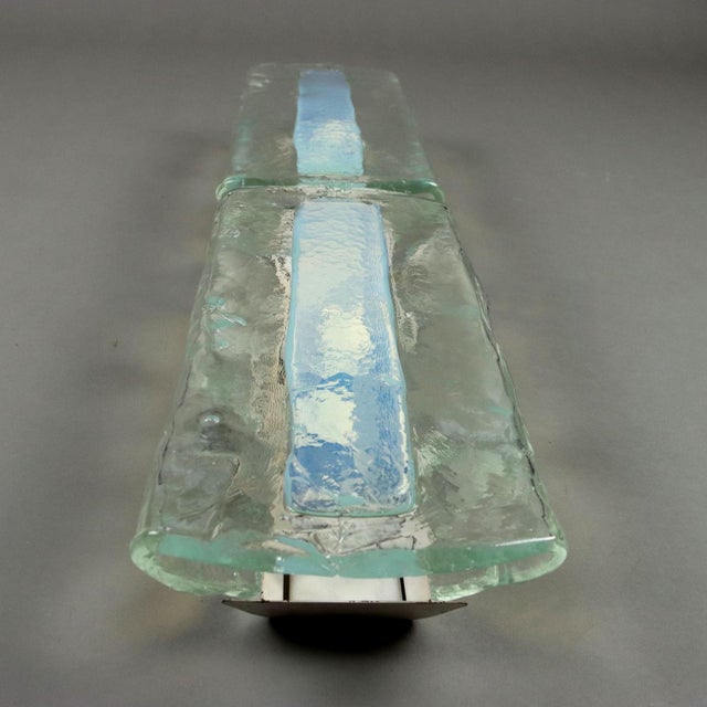 Gold Vintage Ceiling Lamp Murano Glass, Italy, 1970s For Sale - Image 8 of 10