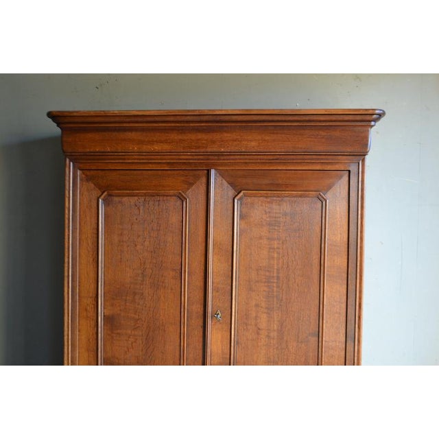 Antique French Oak Cabinet by Louis Philippe, 1850 For Sale - Image 3 of 10