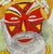 Portrait of a Cannibal. Watercolor and Appliqué on paper, One of a series of Indigenous Peoples of the World sharing the...