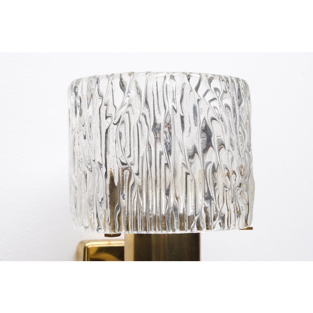 Orrefors Wall Lamp by Carl Fagerlund for Orrefors, 1965 For Sale - Image 4 of 6