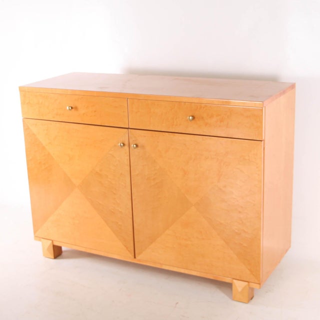 Speckled Maple Buffet, 1970s For Sale - Image 13 of 18