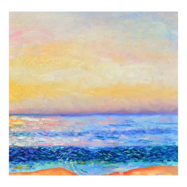 Northern California Vibrant Ocean Sunset For Sale - Image 4 of 5