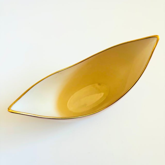 Lenox Lenox Crescent Blush Pink Porcelain Vase or Planter For Sale - Image 4 of 9