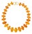1980s Tiffany & Co., Paloma Picasso, 18k Yellow Gold and Amber Bead Necklace For Sale