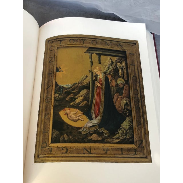 Burgundy The Berenson Collection Italian Art Book for Coffee Table For Sale - Image 8 of 13