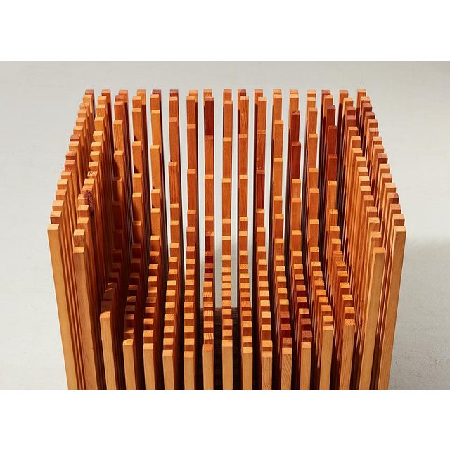Wood Empress Chair by Julian Mayor Edition of 10, U.K, 2001 For Sale - Image 7 of 10
