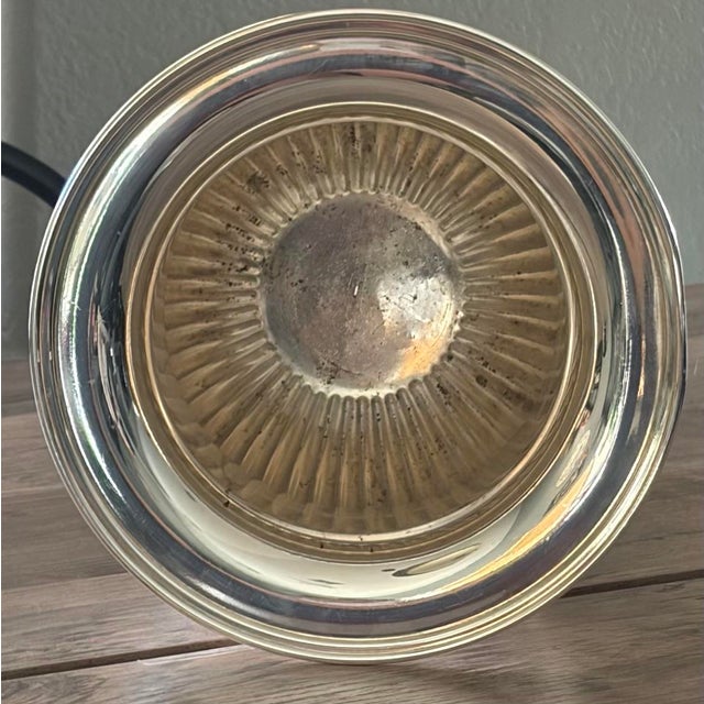 Silver Vintage French Fleuron Christofle Silver Plate Champagne Bucket Wine Cooler For Sale - Image 8 of 9