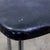 Early to Mid-20th Century Art Deco Streamline Moderne Low Stool Solid Chrome Legs & Black Vinyl Seat For Sale - Image 15 of 18