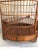 1960s Handmade Bamboo Wood Birdcage With Brass Hook For Sale - Image 11 of 11