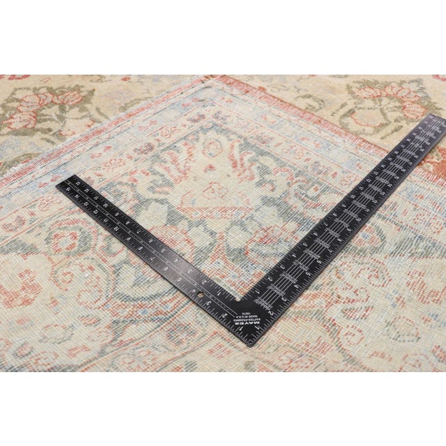 Early 20th Century Vintage Persian Mahal Rug - 10'00 x 14'06 For Sale - Image 5 of 8